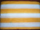 HDPE-gelbes und weißes Balkon-Schatten-Netz mit beständigem UVsoem